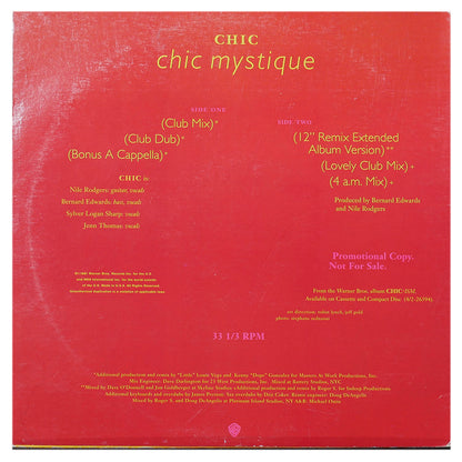 CHIC - CHIC MYSTIQUE | 12" MAXI SINGLE USADO
