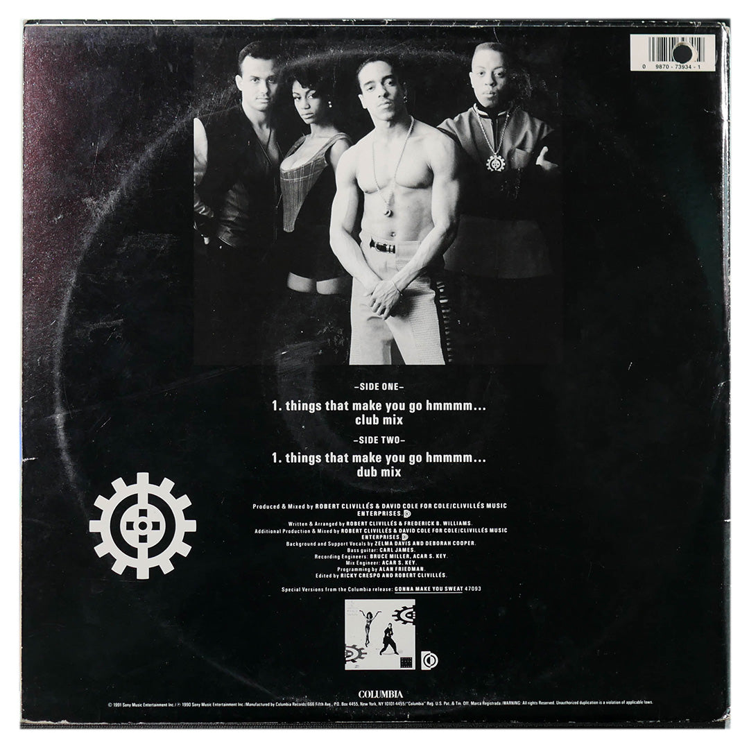 C+C MUSIC FACTORY  - THINGS THAT MAKE YOU GO HMMMM… | 12" MAXI SINGLE USADO
