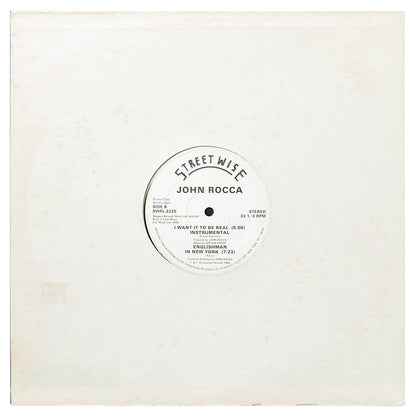 John Rocca - I Want It To Be Real | 12" MAXI SINGLE USADO