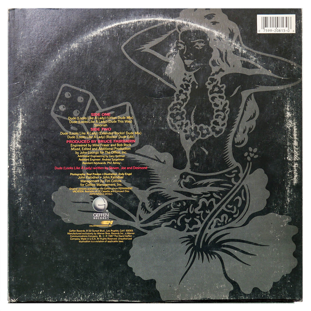 Aerosmith - Dude (Looks Like A Lady) | 12" MAXI SINGLE USADO