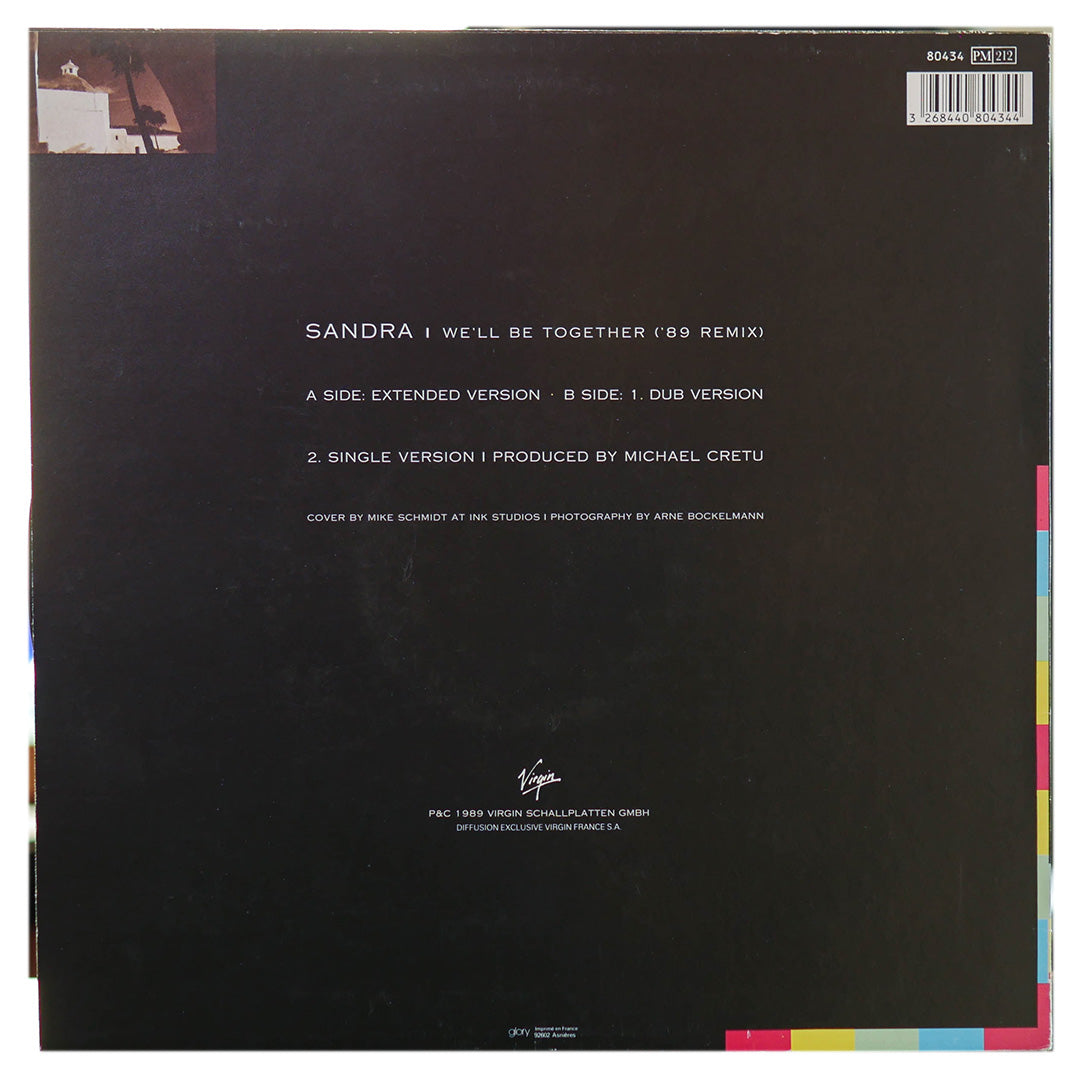 SANDRA - WE'LL BE TOGETHER | 12" MAXI SINGLE USADO