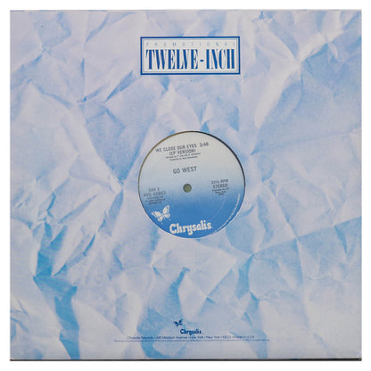 GO WEST - WE CLOSE OUR EYES | 12" MAXI SINGLE USADO