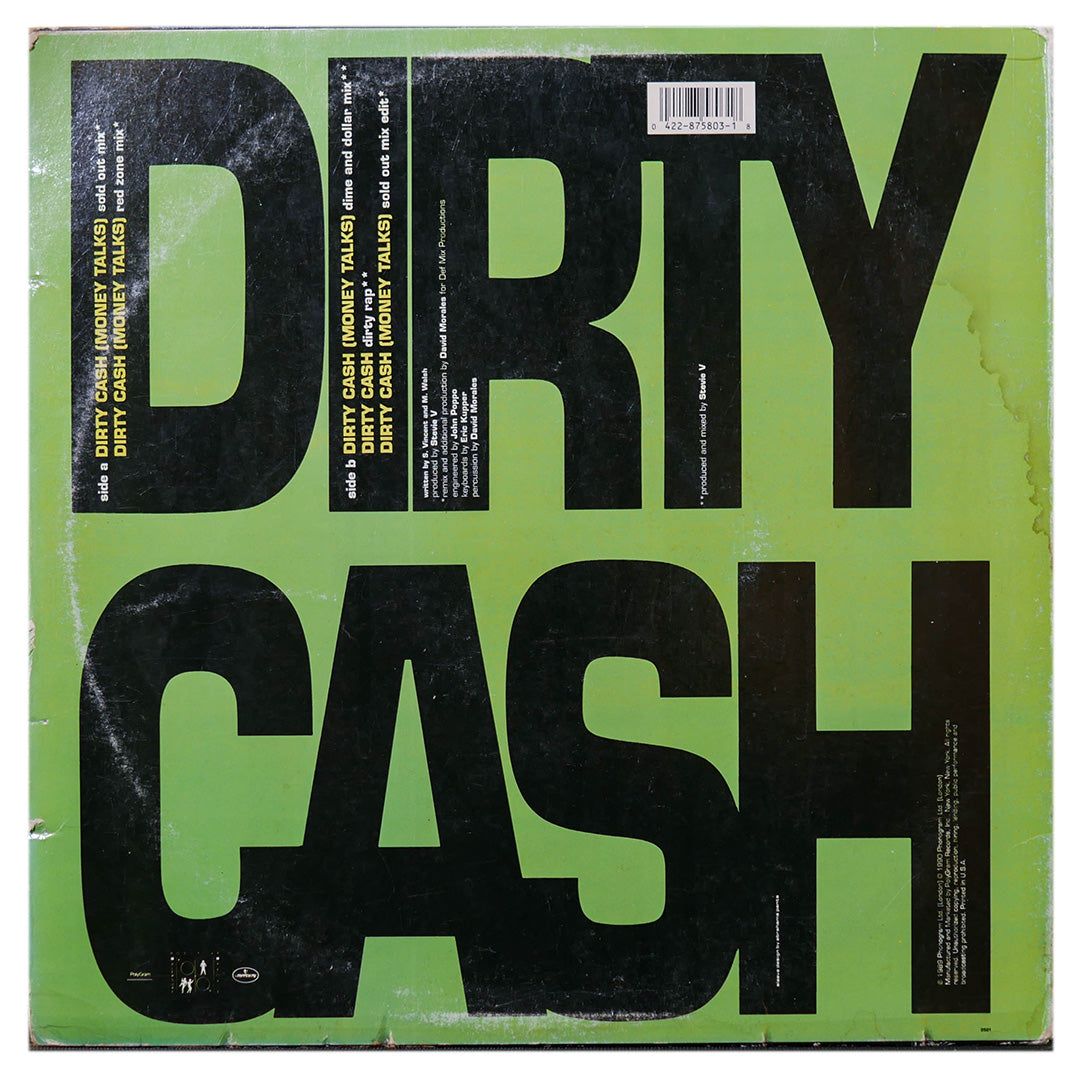 ADVENTURES OF STEVIE V - DIRTY CASH | 12" MAXI SINGLE USADO