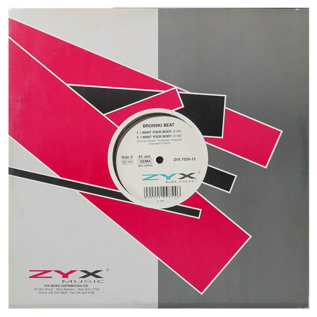 BRONSKY BEAT - WHY ? | 12" MAXI SINGLE USADO