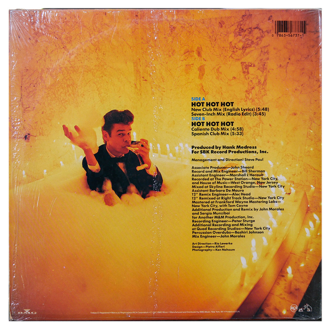 BUSTER POINDEXTER - HOT HOT HOT | 12" MAXI SINGLE USADO