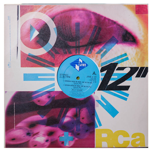 BILLY OCEAN  - EUROPEAN QUENN (NO MORE LOVE ON THE RUN) | 12" MAXI SINGLE USADO