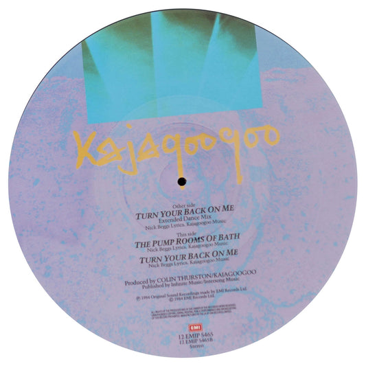 KAJAGOOGOO - TURN YOUR BACK ON ME (PICTURE DISC) | 12" MAXI SINGLE VINILO USADO