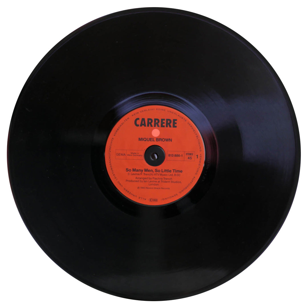 MIQUEL BROWN - SO MANY MEN SO LITTLE TIME | 12" MAXI SINGLE USADO
