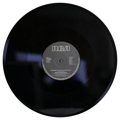 RICK SPRINGFIELD - CELEBRATE YOUTH (SPECIAL DANCE MIX) | 12" MAXI SINGLE USADO