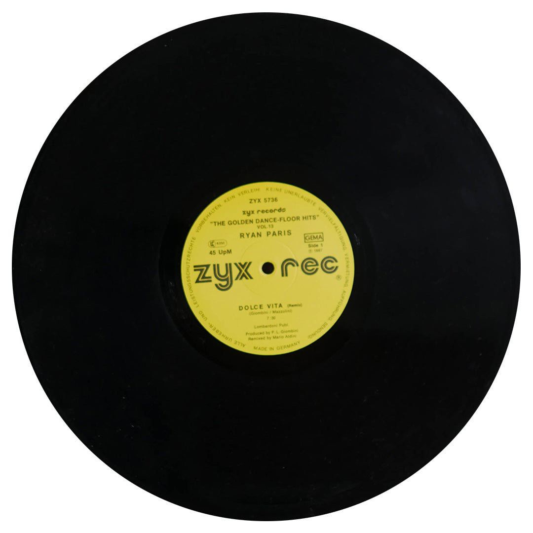 RYAN PARIS / EVELYN THOMAS - DOLCE VITA / HI ENERGY | 12" MAXI SINGLE USADO