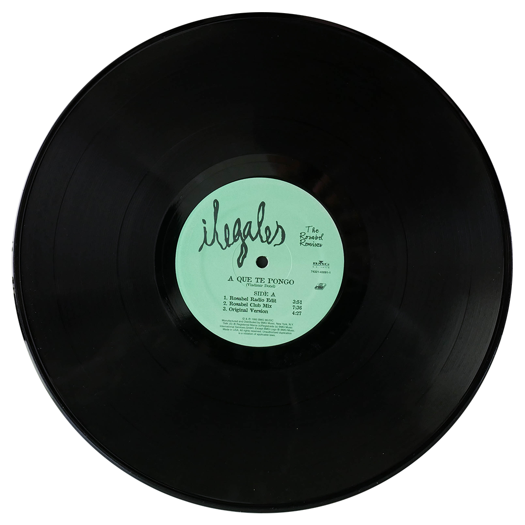 ILEGALES - A QUE TE PONGO | 12" MAXI SINGLE USADO