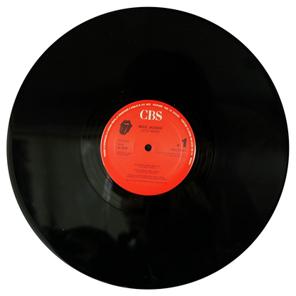 MICK JAGGER - LET'S WORK | 12" MAXI SINGLE USADO