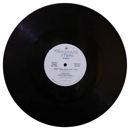 ALISHA - BABY TALK | 12" MAXI SINGLE USADO