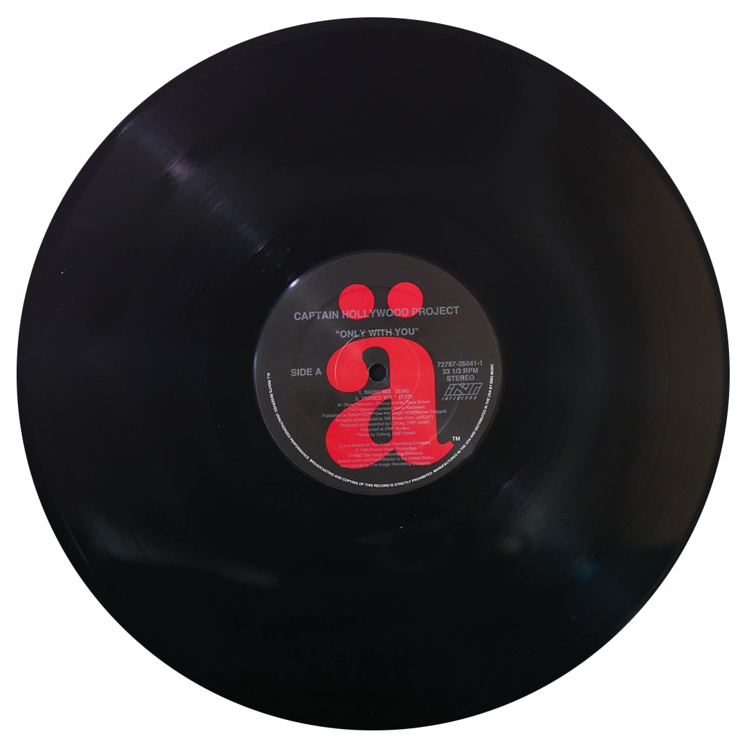 CAPTAIN HOLLYWOOD PROJECT - ONLY WITH YOU | 12" MAXI SINGLE USADO