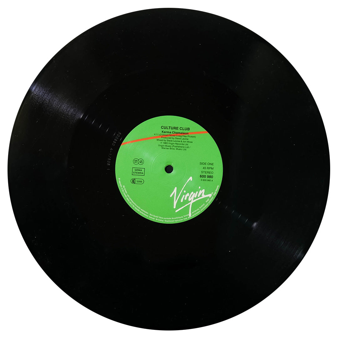 CULTURE CLUB - KARMA CHAMELEON | 12" MAXI SINGLE USADO