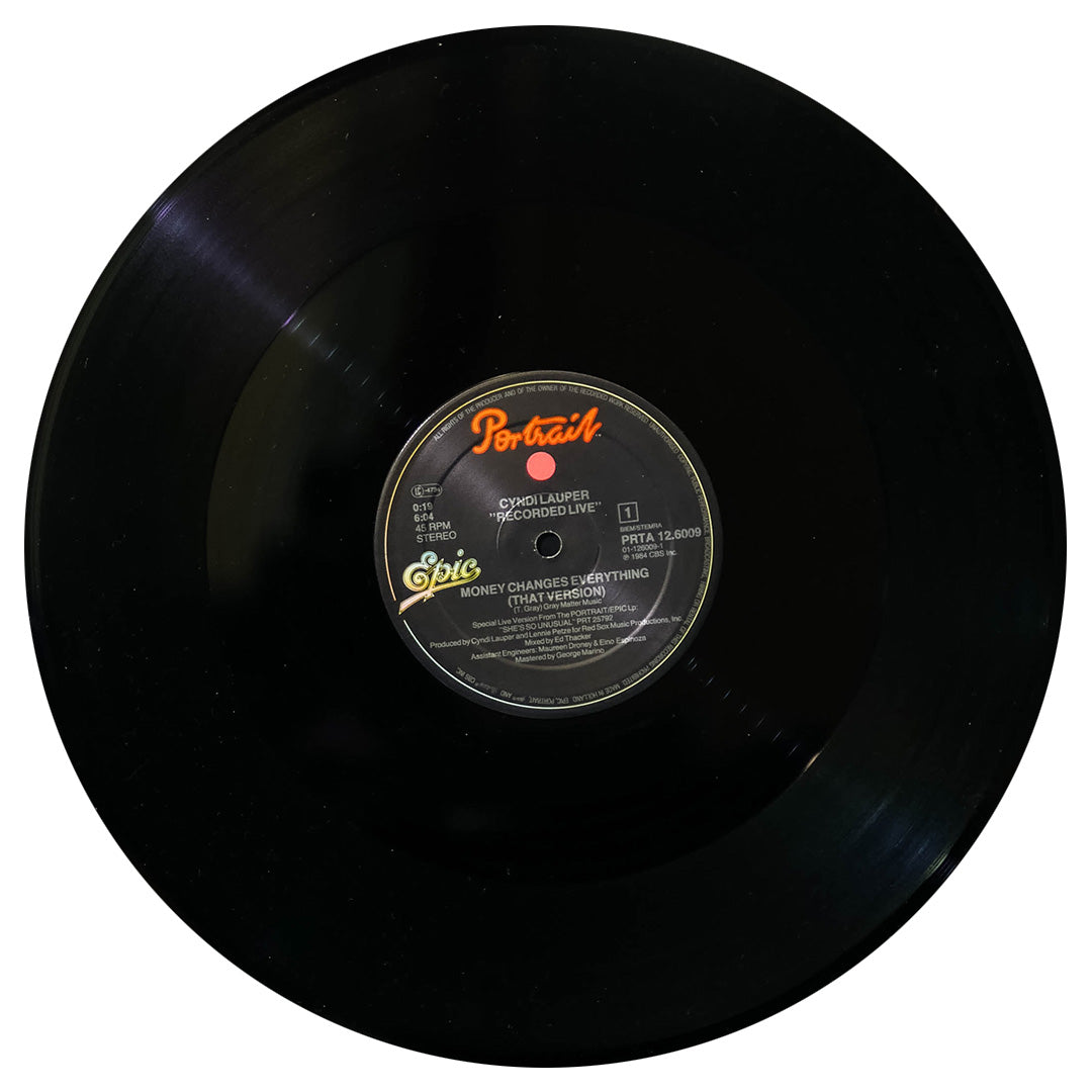 CYNDI LAUPER - MONEY CHANGES EVERYTHING  | 12" MAXI SINGLE USADO
