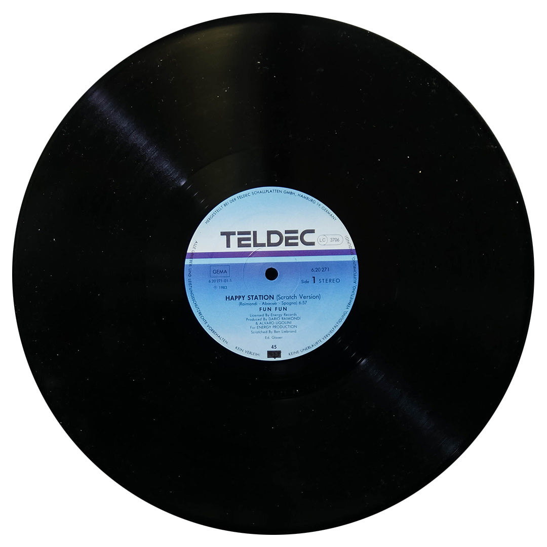 FUN FUN - HAPPY STATION (SCRATCH VERSION) | 12" MAXI SINGLE USADO