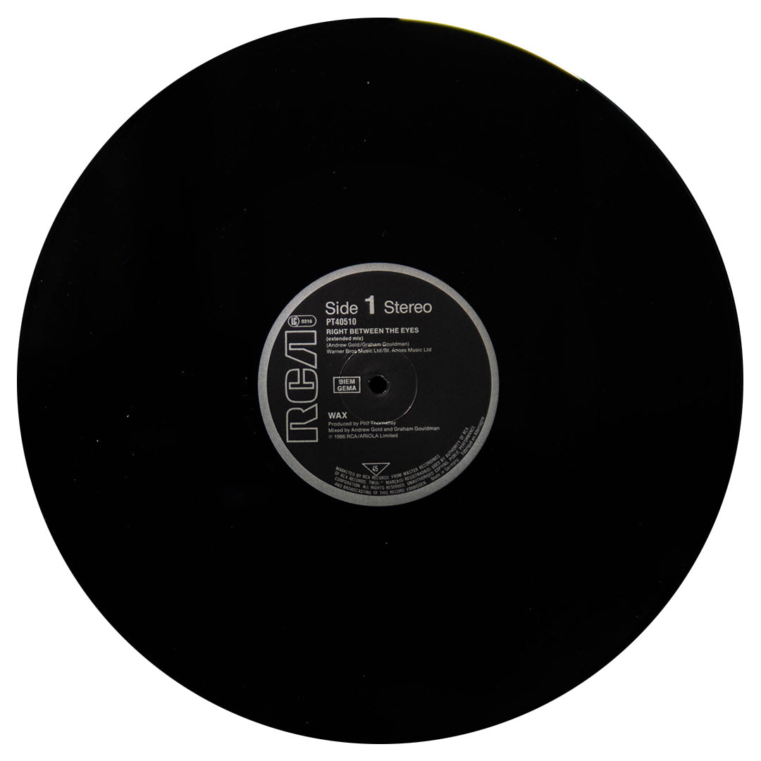 WAX - RIGHT BETWEEN THE EYES (EXTENDED MIX) | 12" MAXI SINGLE USADO