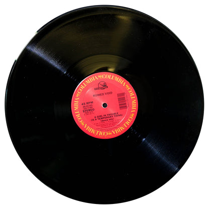 ROMEO VOID - A GIRL IN TROUBLE (IS A TEMPORARY THING) | 12" MAXI SINGLE USADO