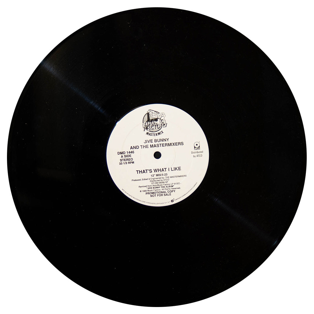 JIVE BUNNY AND THE MASTERMIXERS - THAT'S WHAT I LIKE | 12" MAXI SINGLE USADO