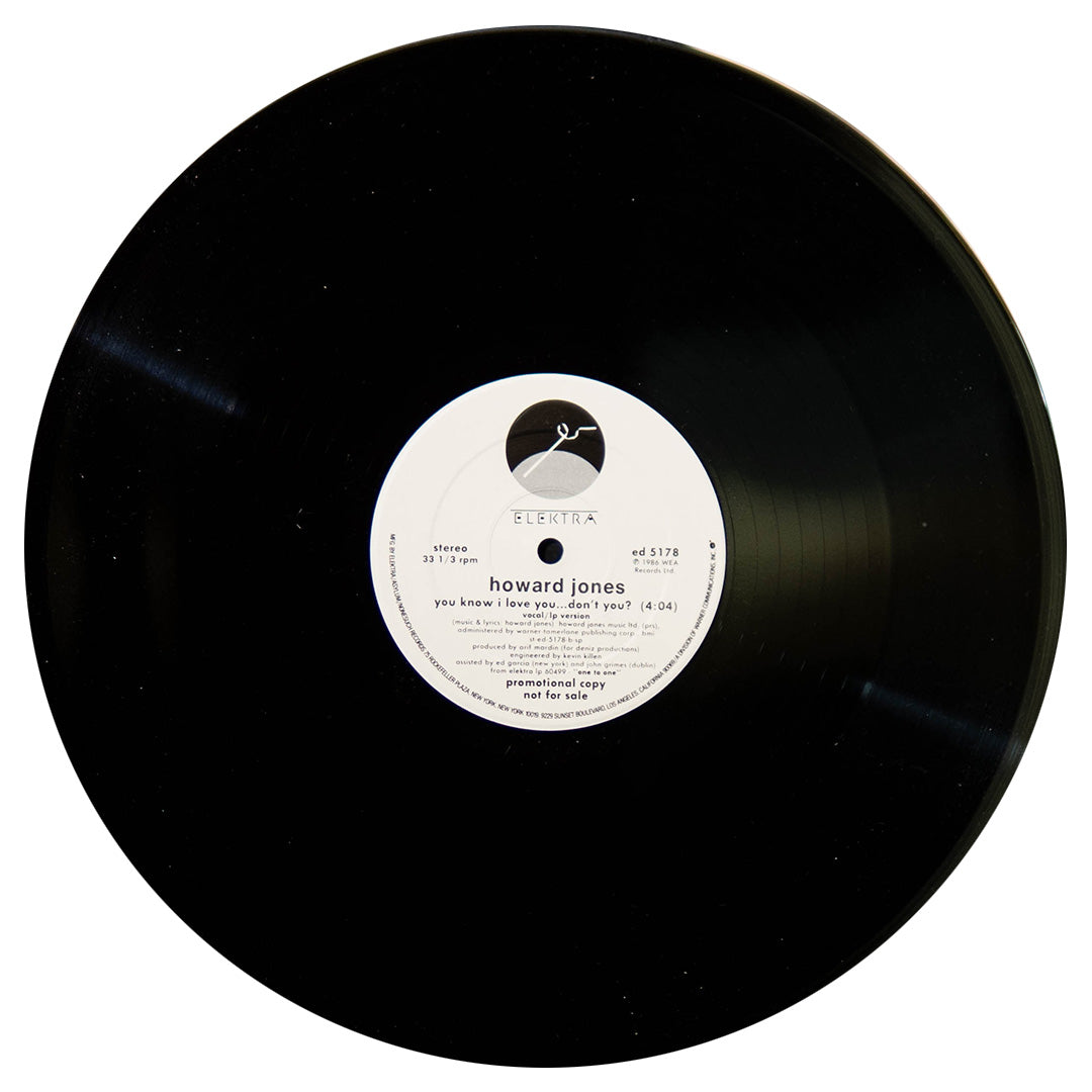 HOWARD JONES - YOU KNOW I LOVE YOU…DON'T YOU (LP VERSION) | 12" MAXI SINGLE USADO
