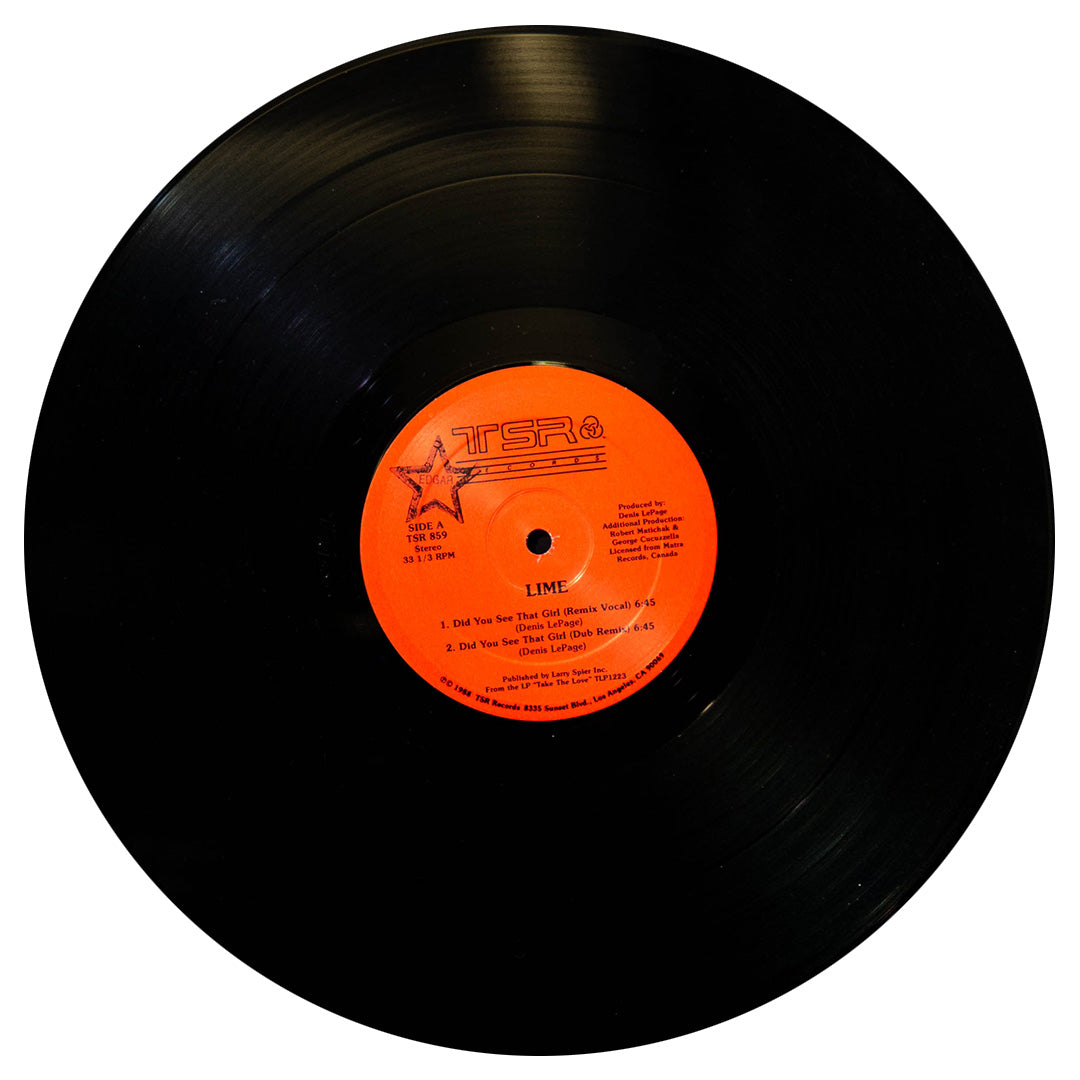 LIME - DID YOU SEE THAT GIRL? | 12" MAXI SINGLE USADO