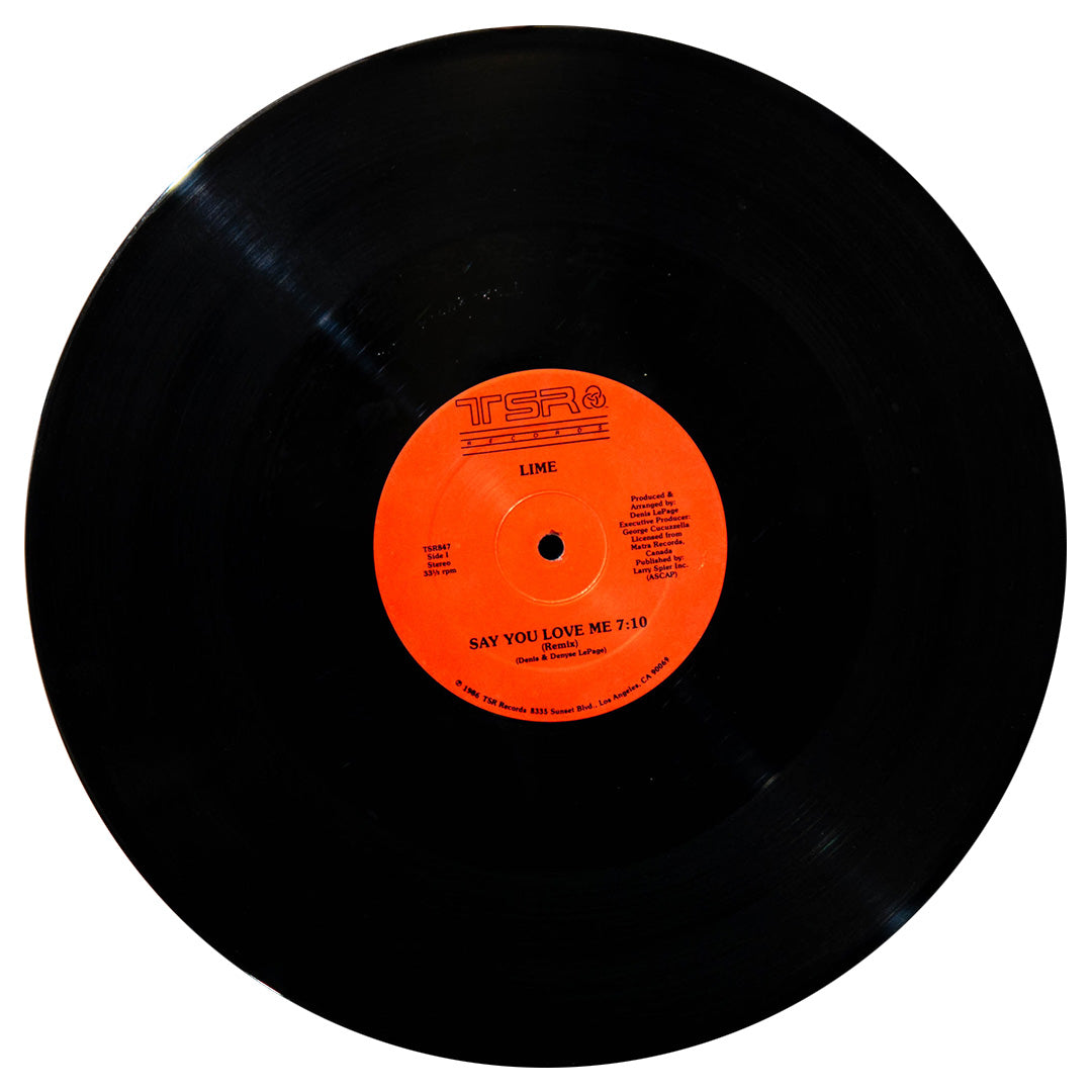 LIME - SAY YOU LOVE ME | 12" MAXI SINGLE USADO