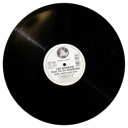LEE MARROW FT. CE CE HOUSTON - BABY, I NEED YOUR LOVE | 12" MAXI SINGLE USADO