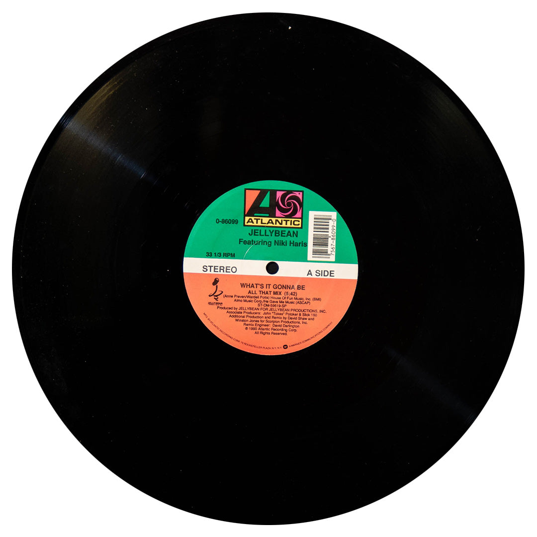 JELLY BEAN FT. NIKI HARTS - WHAT'S IT GONNA BE | 12" MAXI SINGLE USADO