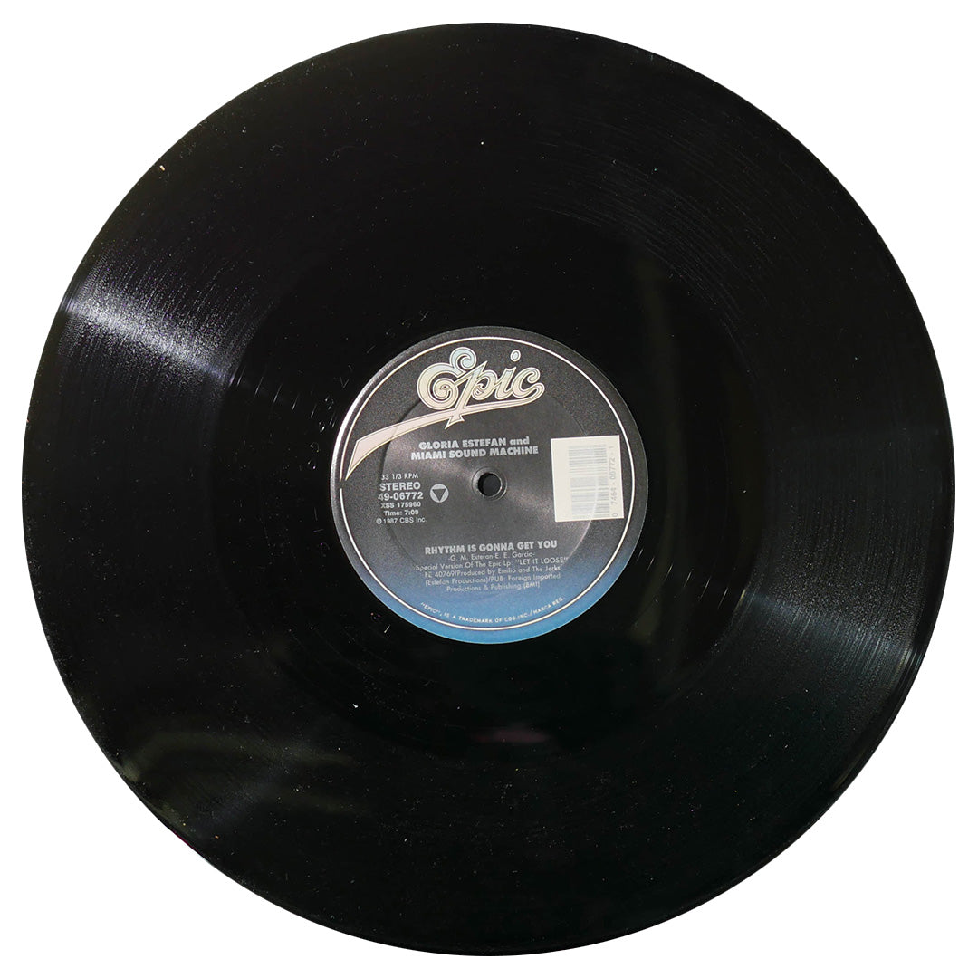 GLORIA ESTEFAN & MIAMI SOUND MACHINE - RHYTHM IS GONNA GET YOU | 12" MAXI SINGLE USADO