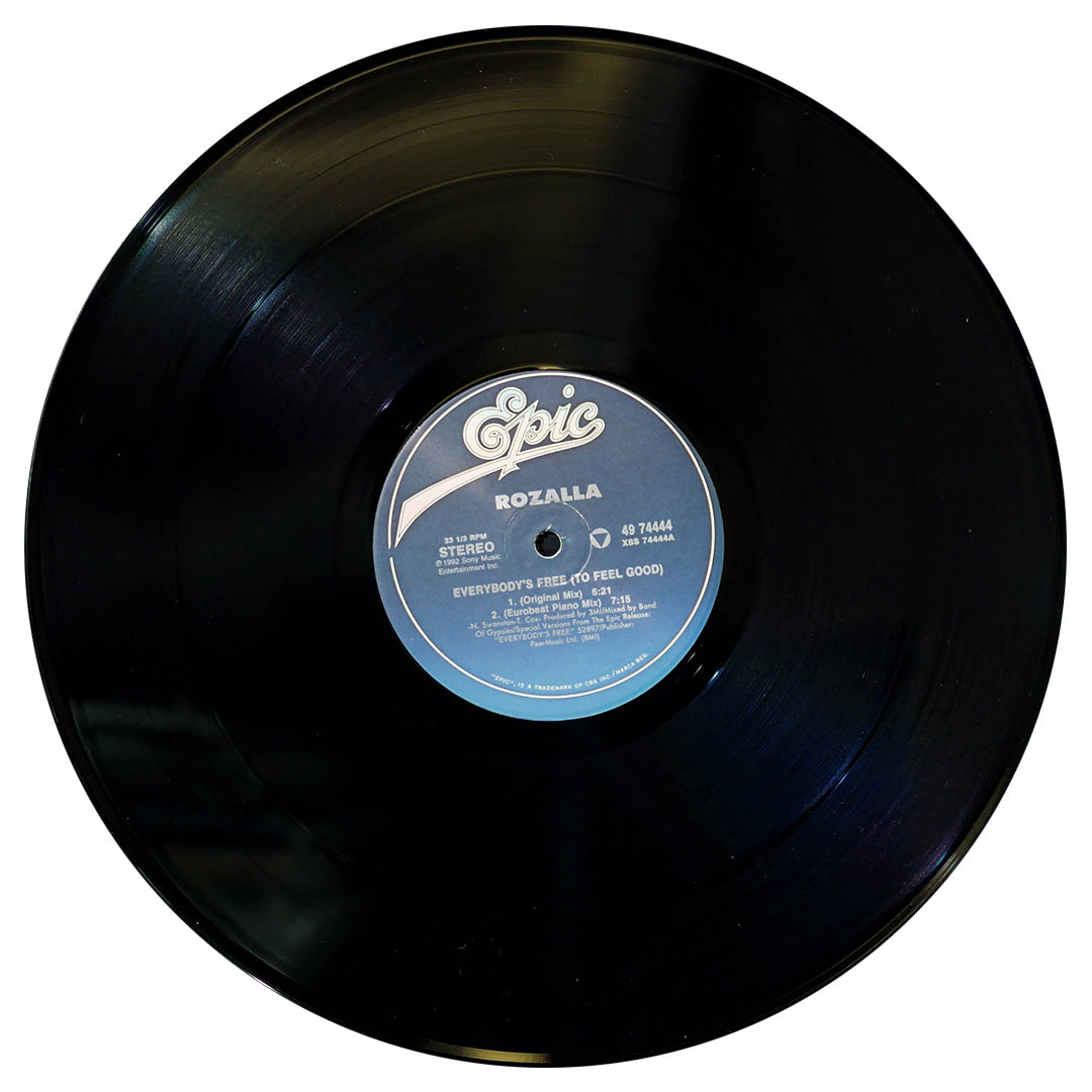 ROZALLA - EVERYBODY'S FREE (TO FEEL GOOD) | 12" MAXI SINGLE USADO