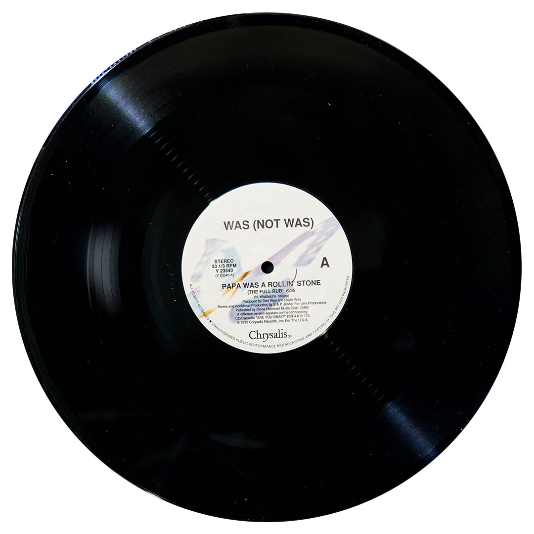 WAS NOT WAS - PAPA WAS A ROLLIN' STONE | 12" MAXI SINGLE USADO