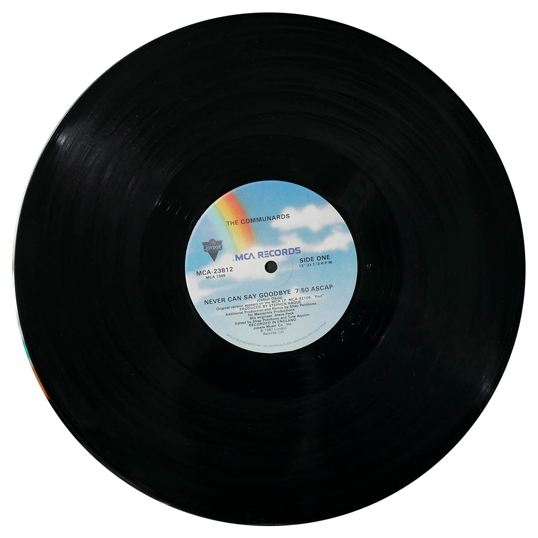 COMMUNARDS - NEVER CAN SAY GOODBYE | 12" MAXI SINGLE USADO