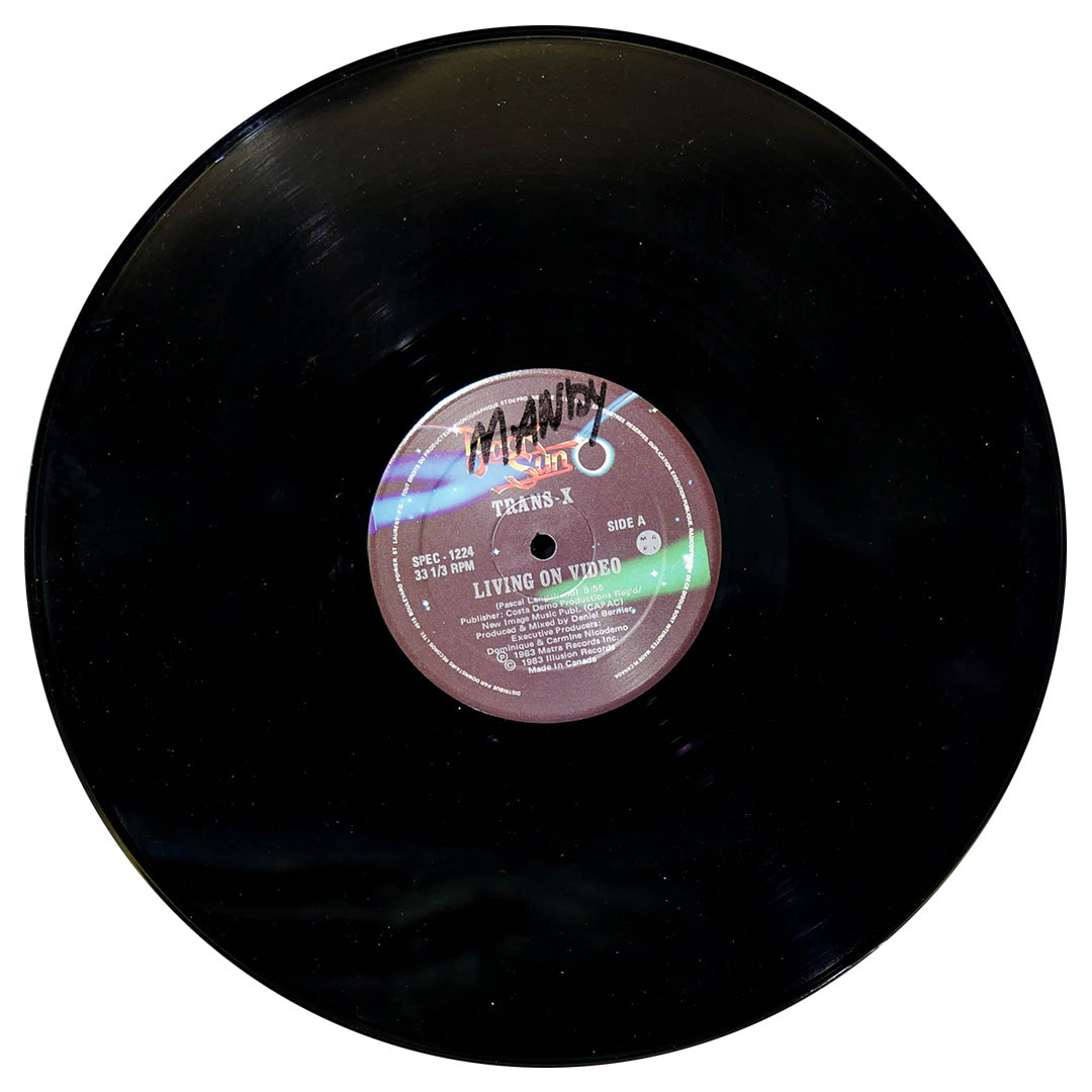 TRANS-X - LIVING ON VIDEO | 12" MAXI SINGLE USADO