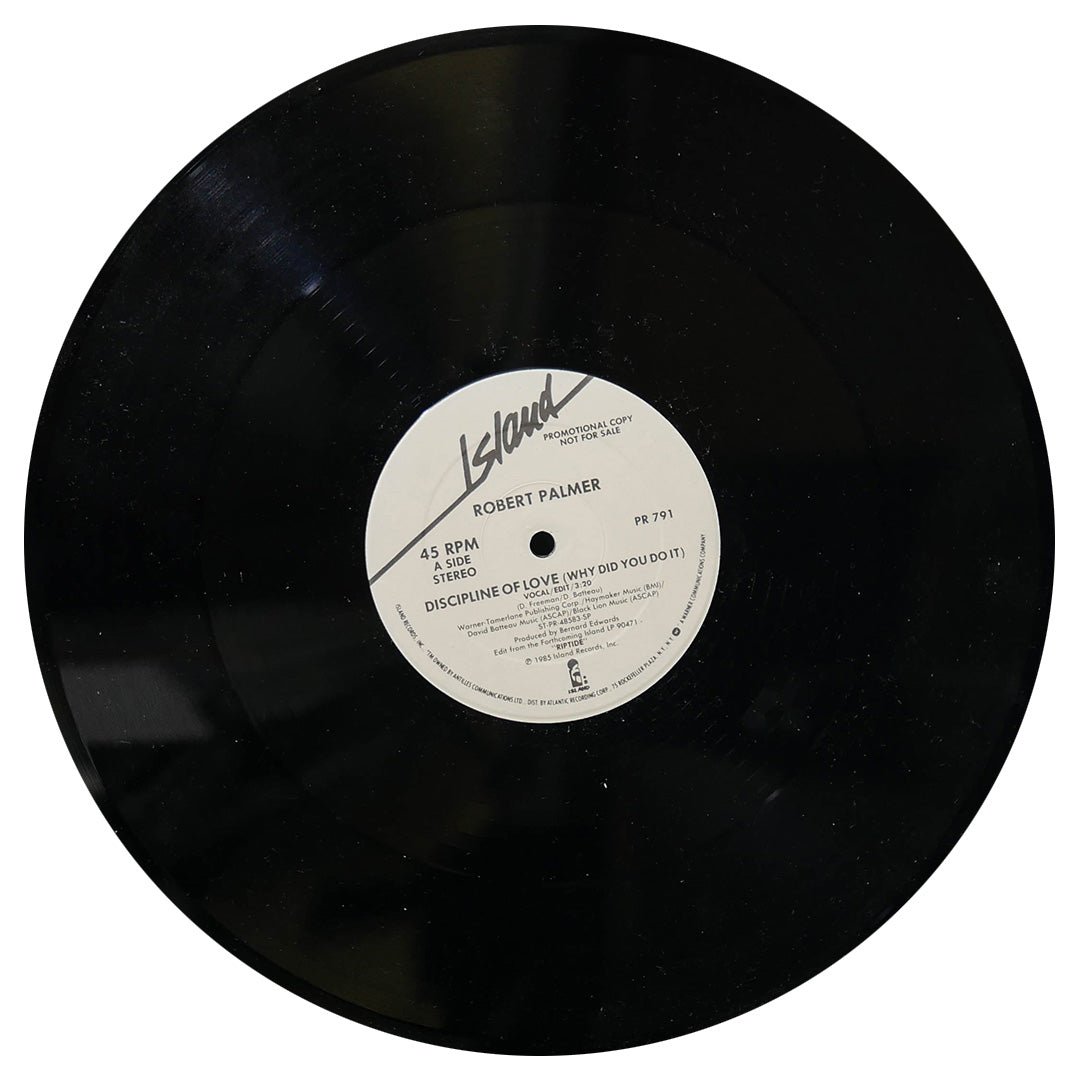 ROBERT PALMER - DISCIPLINE OF LOVE (WHY DID YOU DO IT) | 12" MAXI SINGLE USADO