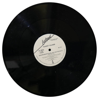 ROBERT PALMER - DISCIPLINE OF LOVE (WHY DID YOU DO IT) | 12" MAXI SINGLE USADO