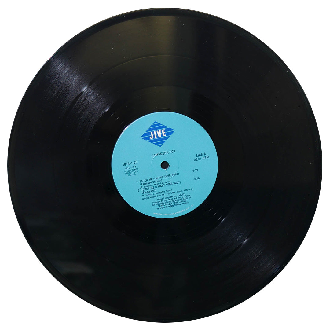 SAMANTHA FOX  - TOUCH ME (I WANT YOUR BODY) | 12" MAXI SINGLE USADO