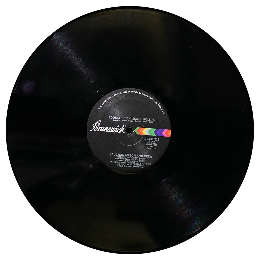 VAUGHAN MASON AND CREW - BOUNCE, ROCK, SKATE, ROLL PT.1 | 12" MAXI SINGLE USADO