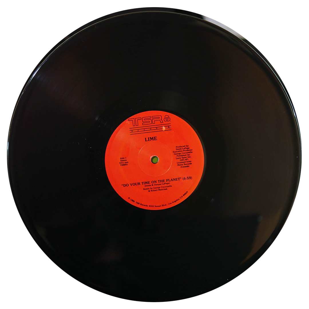 LIME - UNEXPECTED LOVERS (REMIX)/DO YOUR TIME ON THE PLANET  | 12" MAXI SINGLE USADO