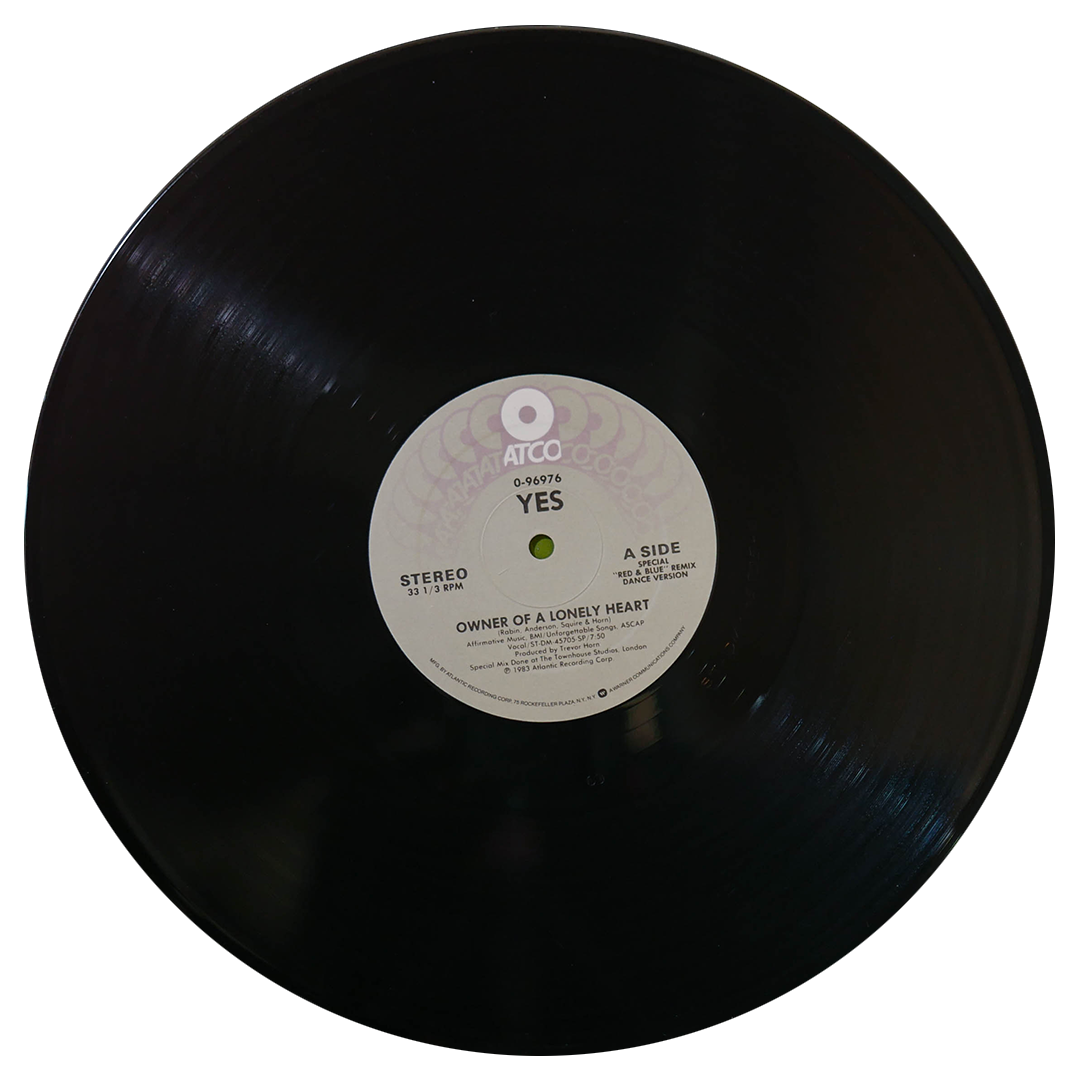 YES - OWNER OF A LONELY HEART | 12" MAXI SINGLE USADO