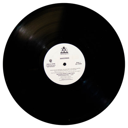 MADONNA - NOTHING REALLY MATTERS | 12" MAXI SINGLE USADO