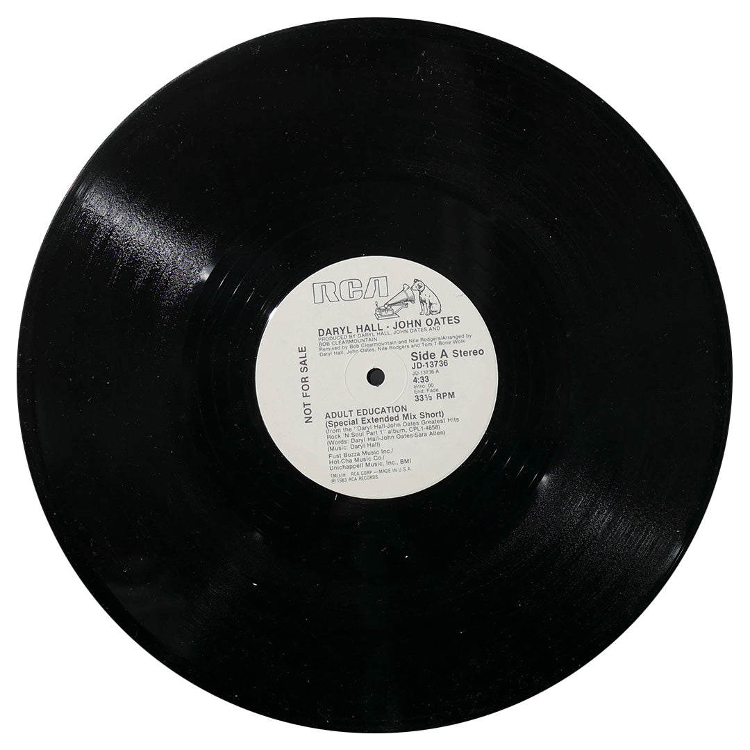 DARYL HALL AND JOHN OATES - ADULT EDUCATION | 12" MAXI SINGLE USADO