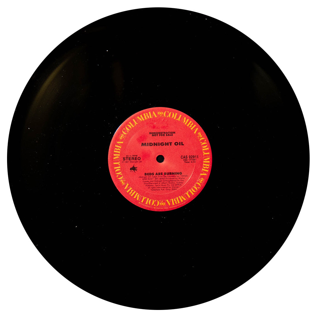MIDNIGHT OIL - BEDS ARE BURNING | 12" MAXI SINGLE USADO