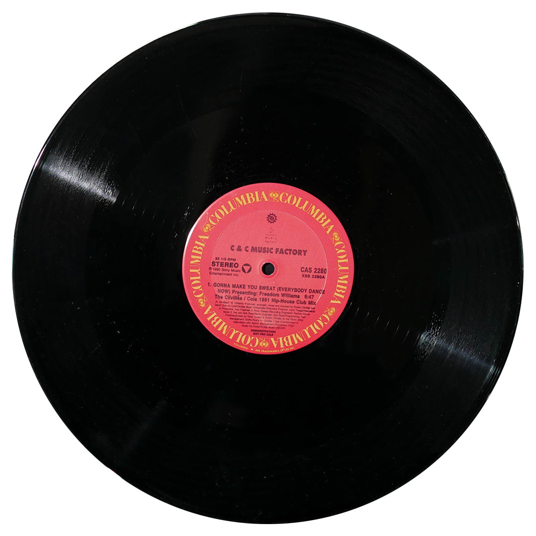 C+C MUSIC FACTORY - GONNA MAKE YOU SWEAT (THE 1991 RMX) | 12" MAXI SINGLE USADO