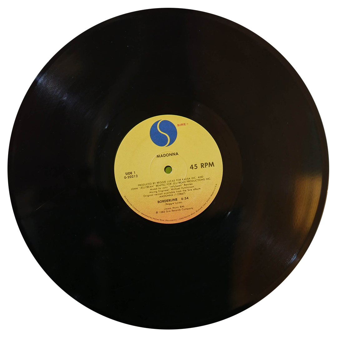 MADONNA - BORDERLINE | 12" MAXI SINGLE USADO