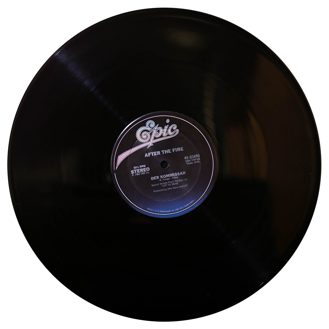AFTER THE FIRE - DER KOMMISAR | 12" MAXI SINGLE USADO