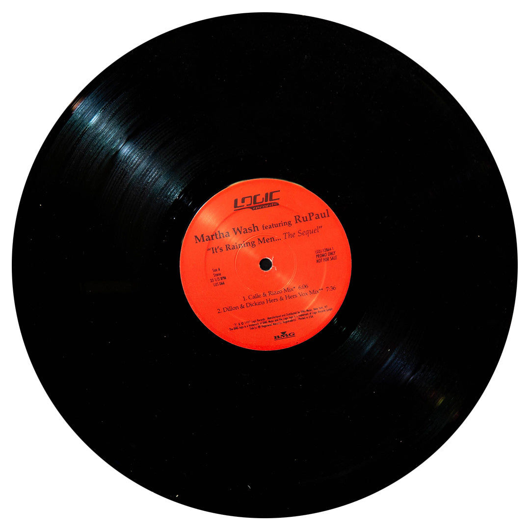MARTHA WASH FT. RUPAUL - IT'S A RAINING MEN | 12" MAXI SINGLE USADO