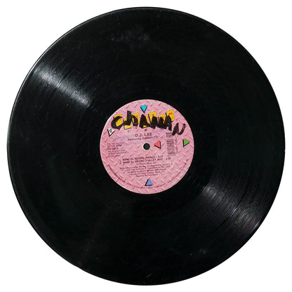 D.J. LAZ FT. DANNY "D" - MAMI EL NEGRO | 12" MAXI SINGLE USADO