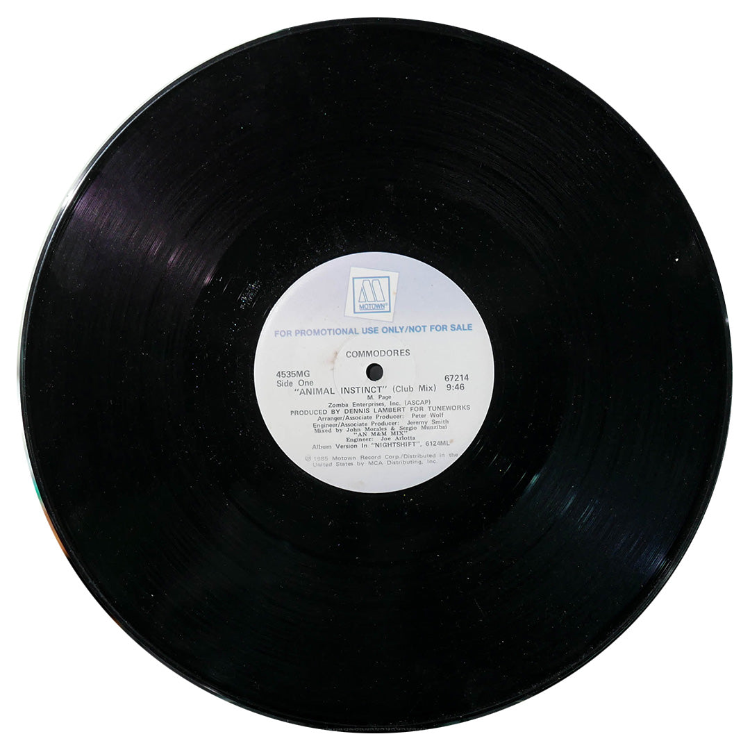 THE COMMODORES - ANIMAL INSTINT | 12" MAXI SINGLE USADO