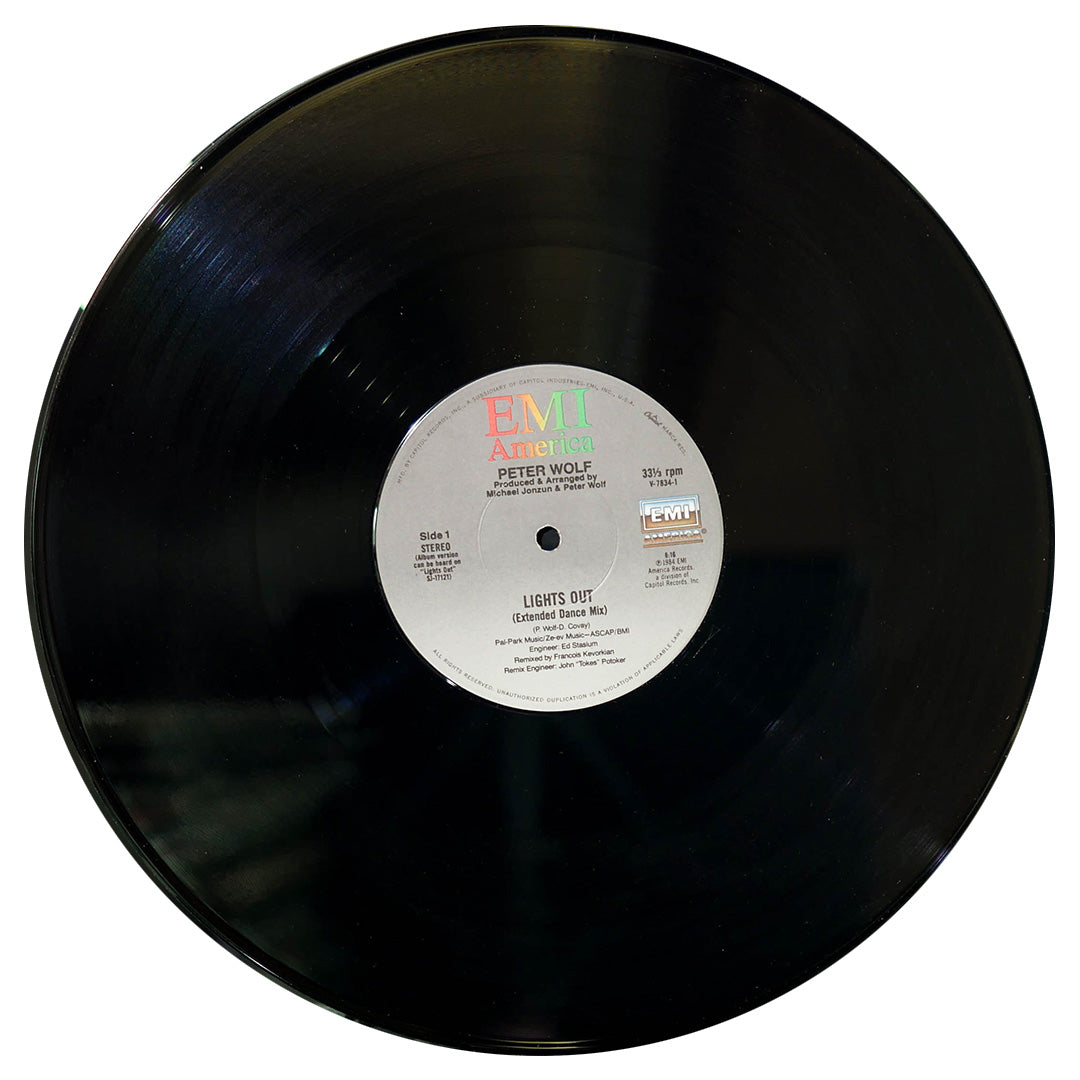 PETER WOLF - LIGHTS OUT | 12" MAXI SINGLE USADO